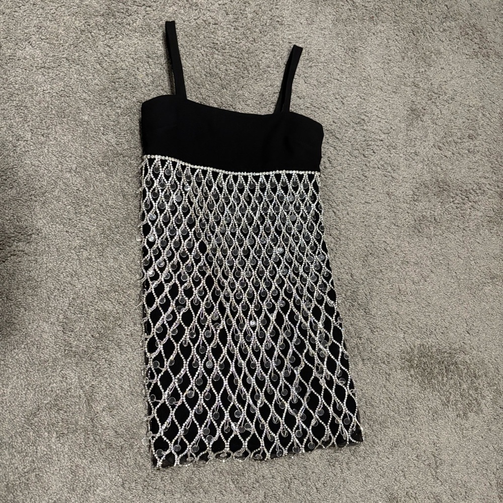 SIMKHAI Sallie Dress Size 4 $1,350.00 Embellished Beaded - Picture 10 of 16